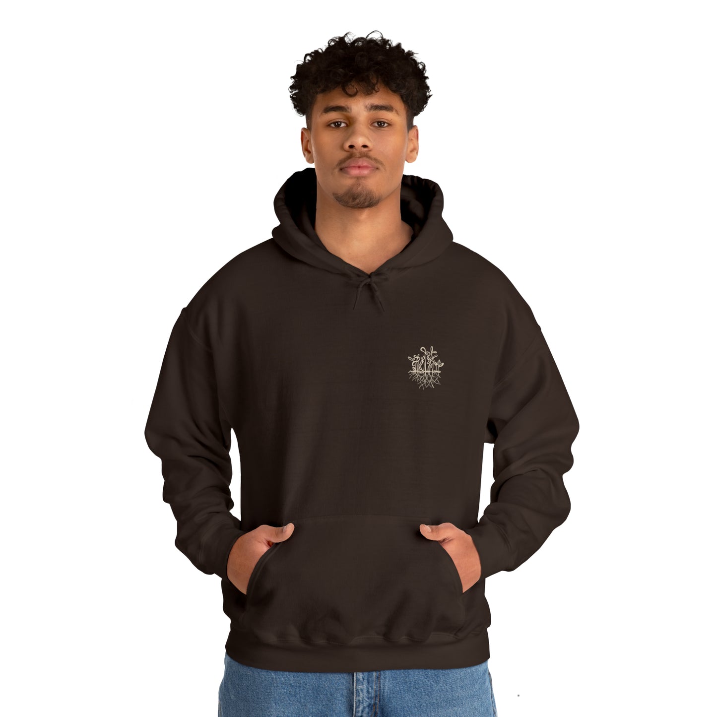 Grow Through It Heavy Blend™ Hooded Sweatshirt