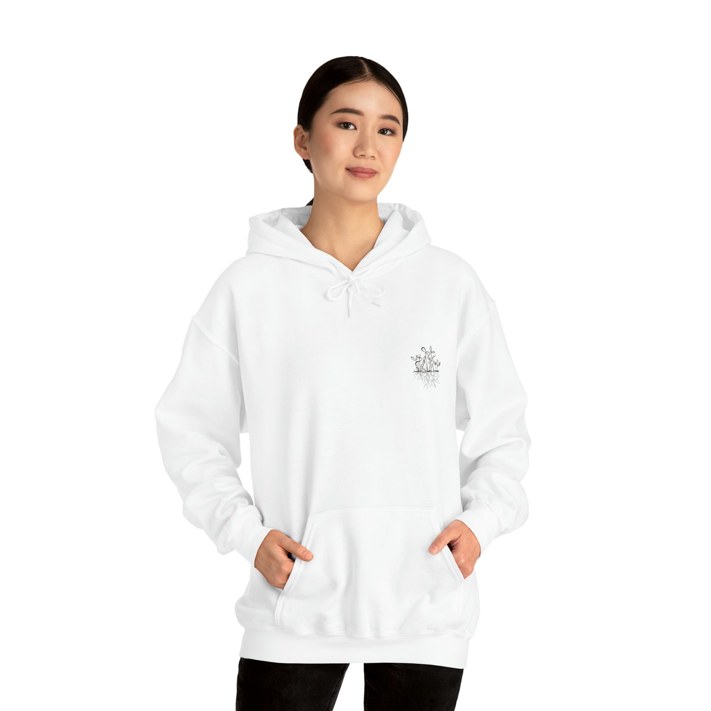 Grow Through It Heavy Blend™ Hooded Sweatshirt