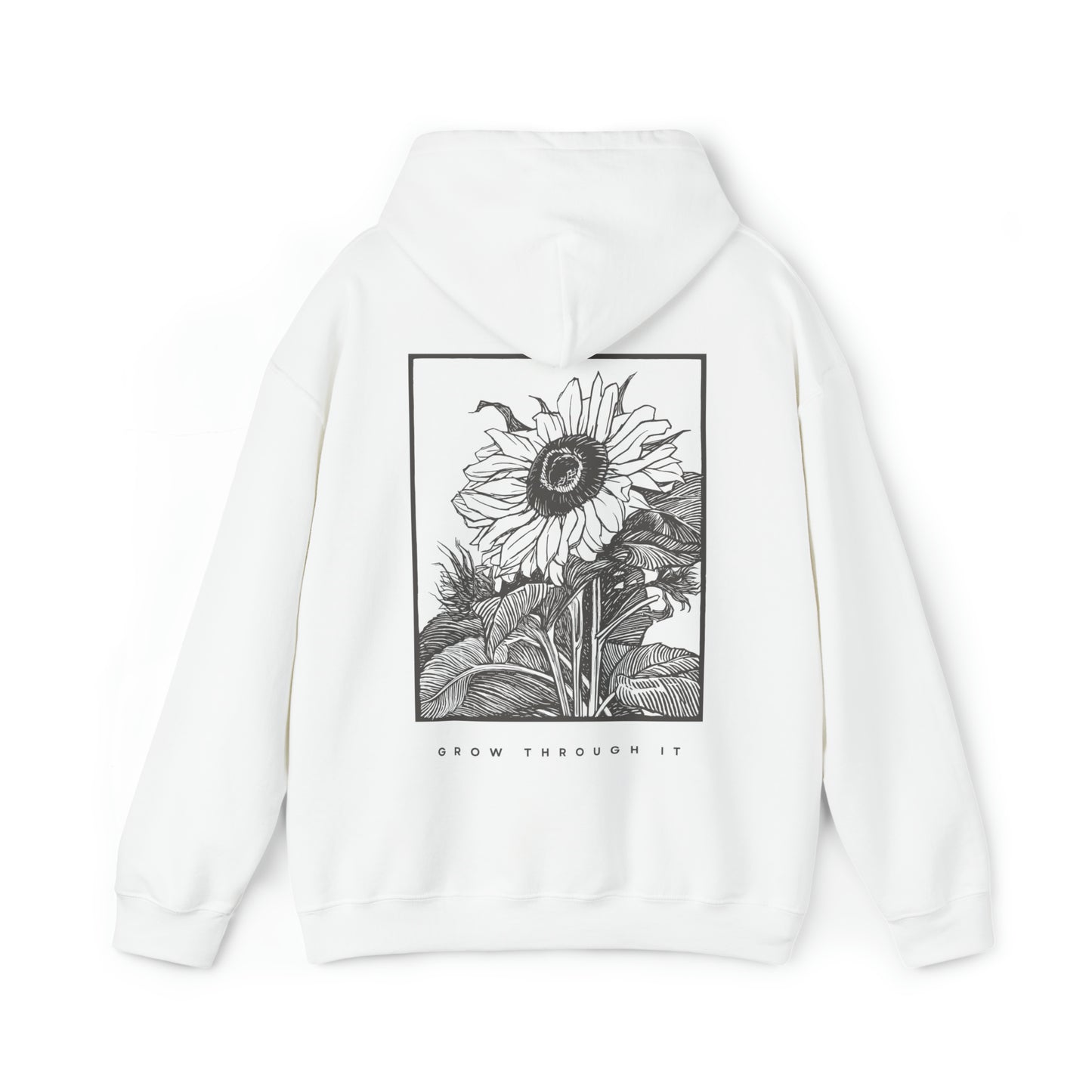 Grow Through It Heavy Blend™ Hooded Sweatshirt
