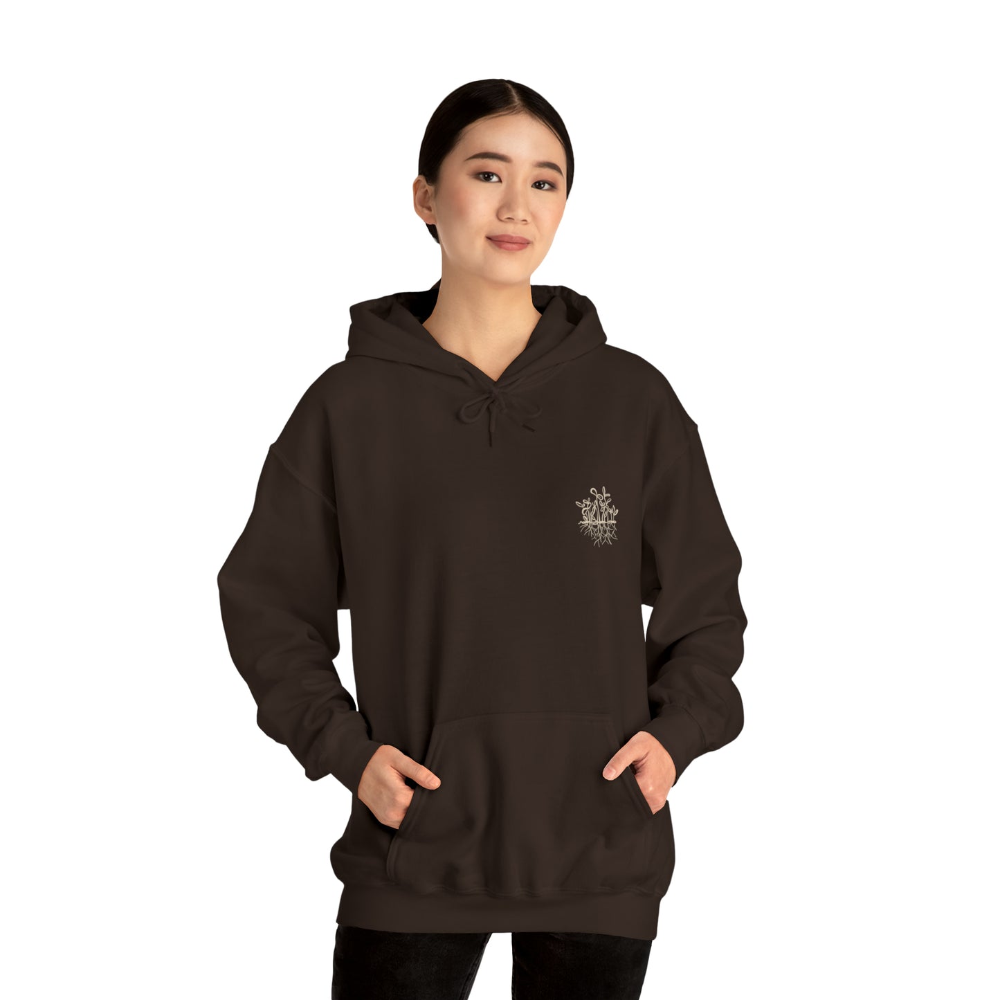 Grow Through It Heavy Blend™ Hooded Sweatshirt