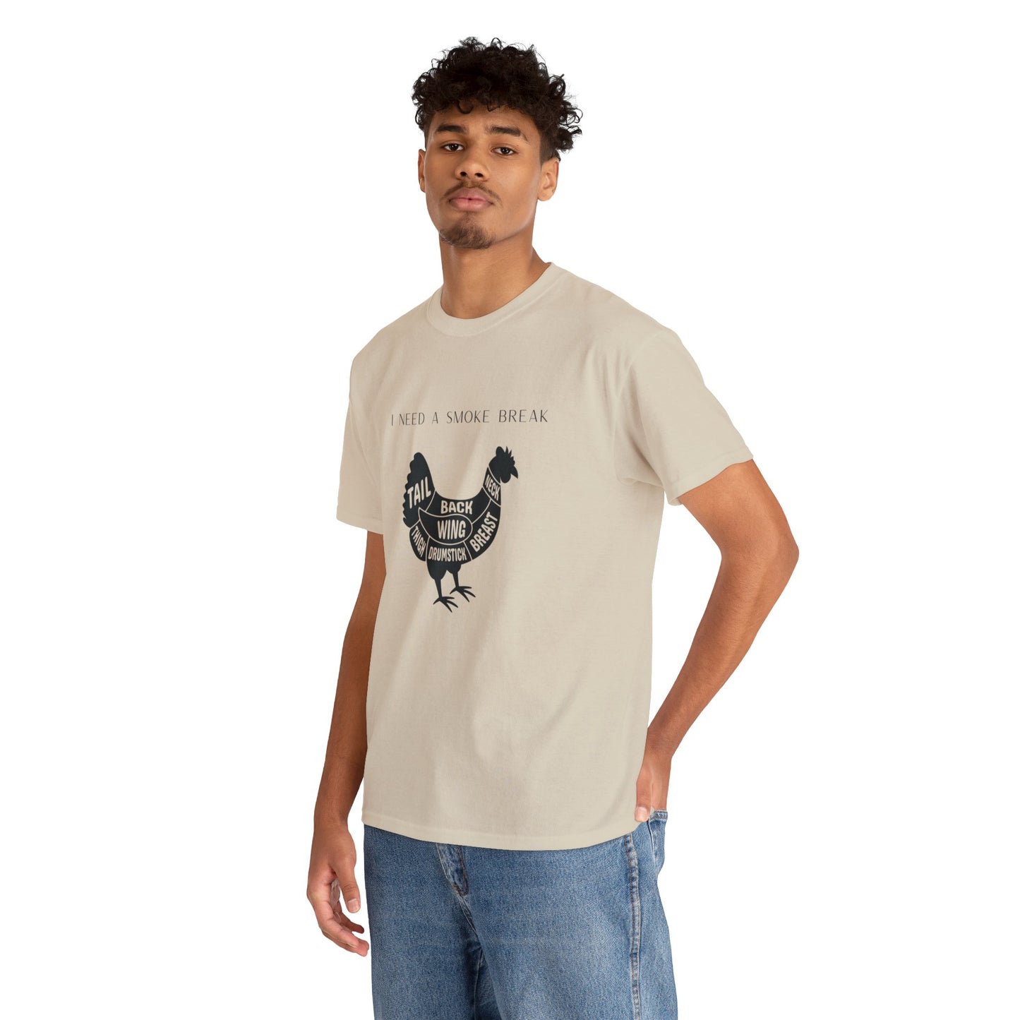 Smoke Break Heavy Cotton Tee