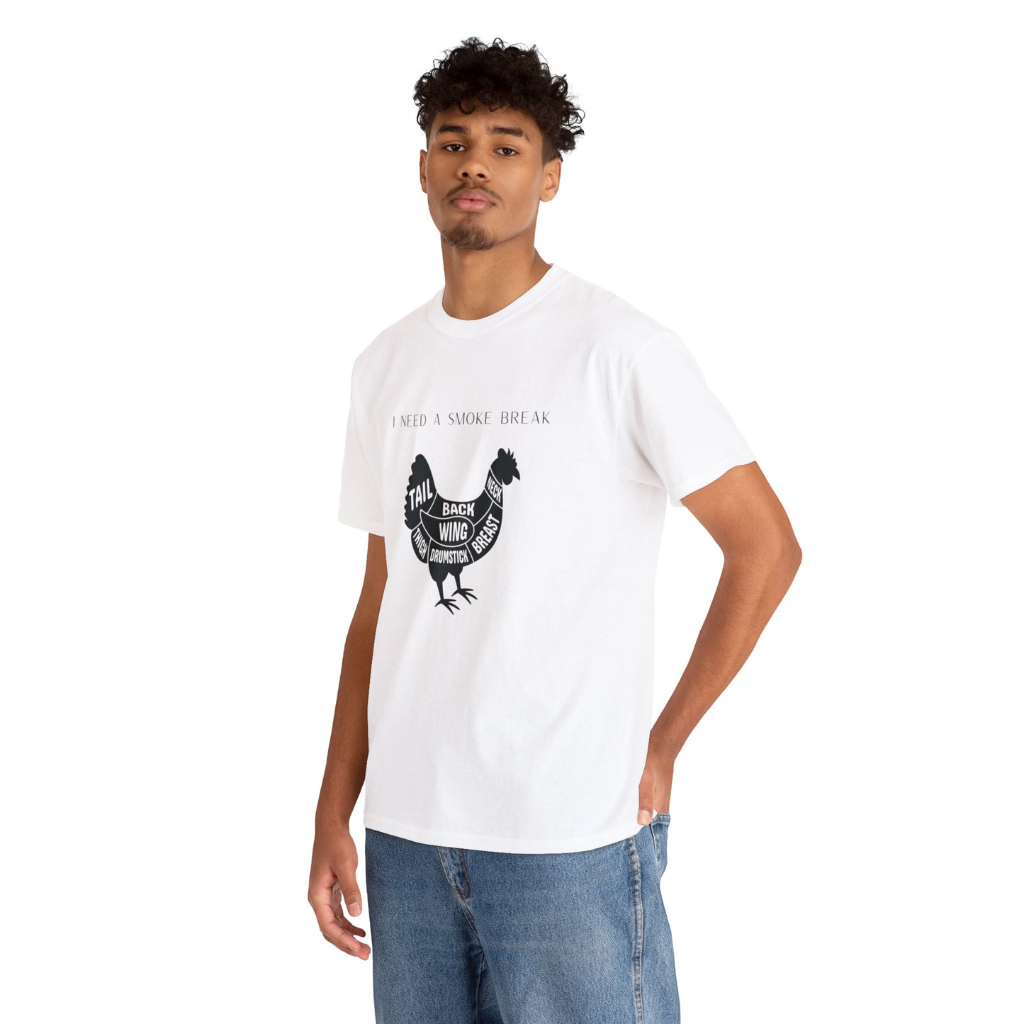 Smoke Break Heavy Cotton Tee