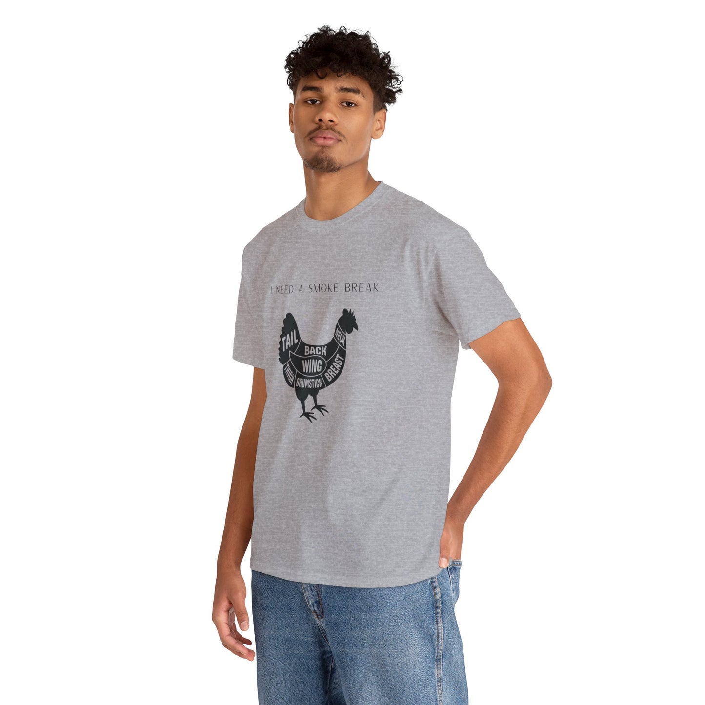 Smoke Break Heavy Cotton Tee