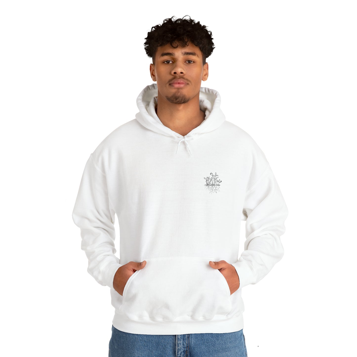 Grow Through It Heavy Blend™ Hooded Sweatshirt