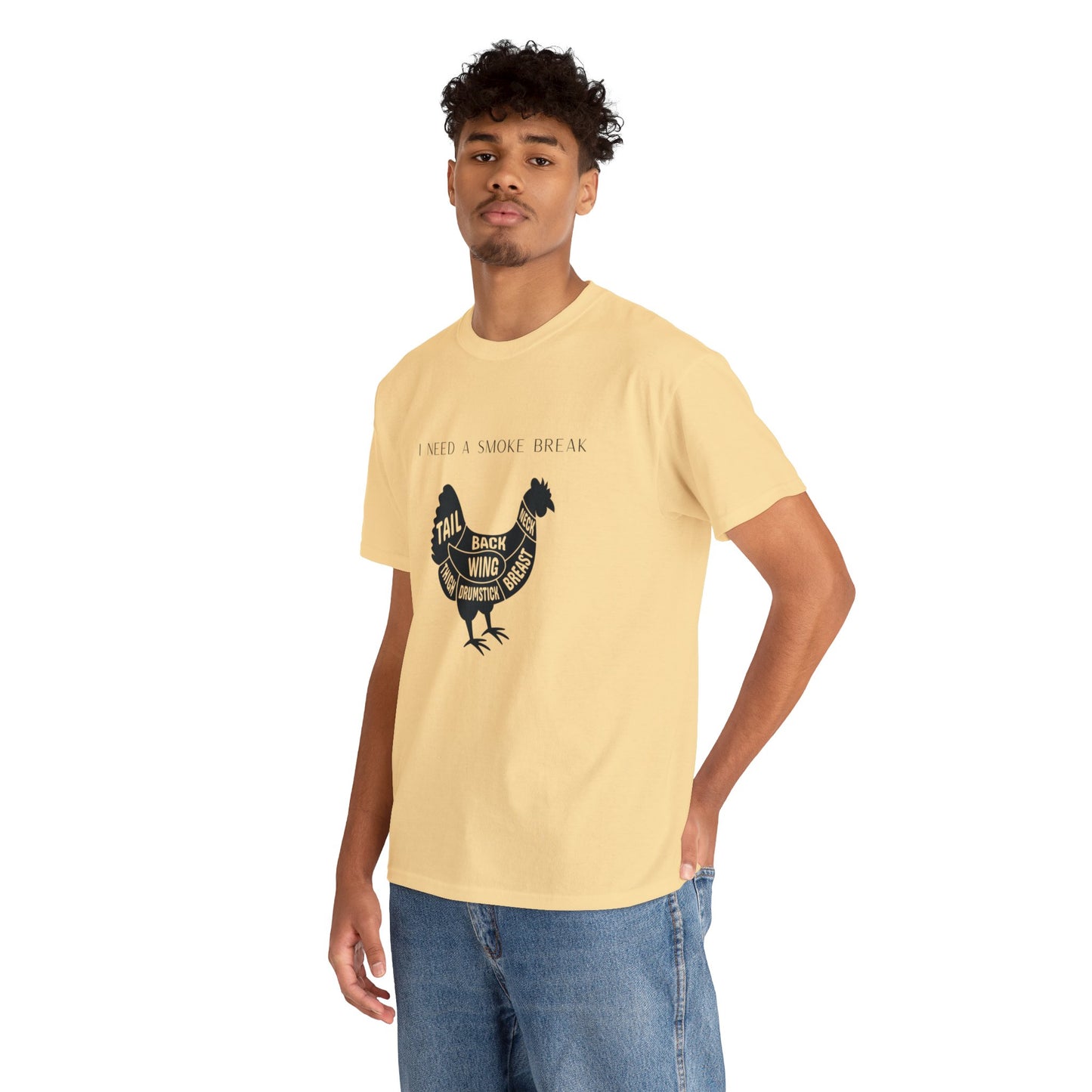 Smoke Break Heavy Cotton Tee
