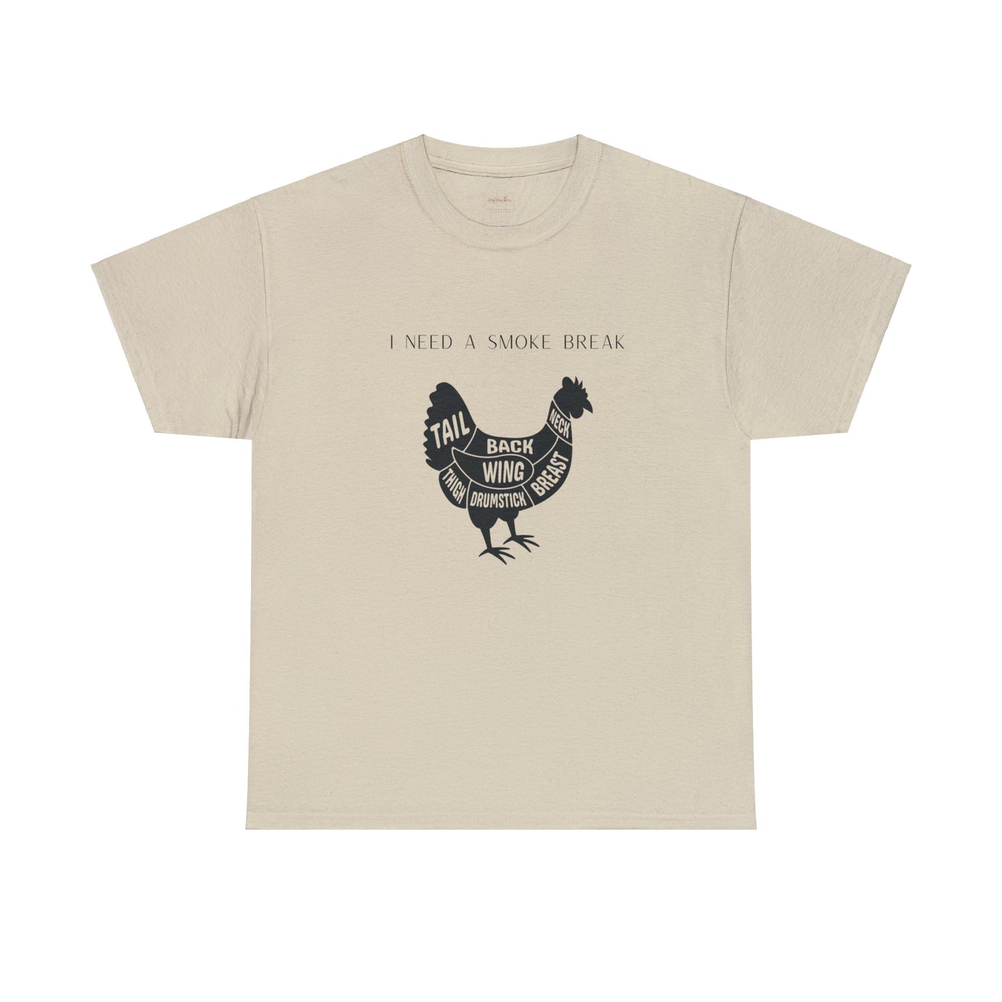 Smoke Break Heavy Cotton Tee
